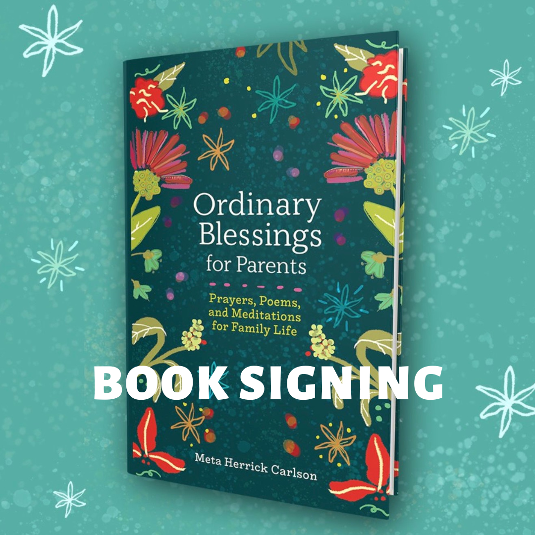 "Ordinary Blessing for Parents" Book Signing Bethlehem Church