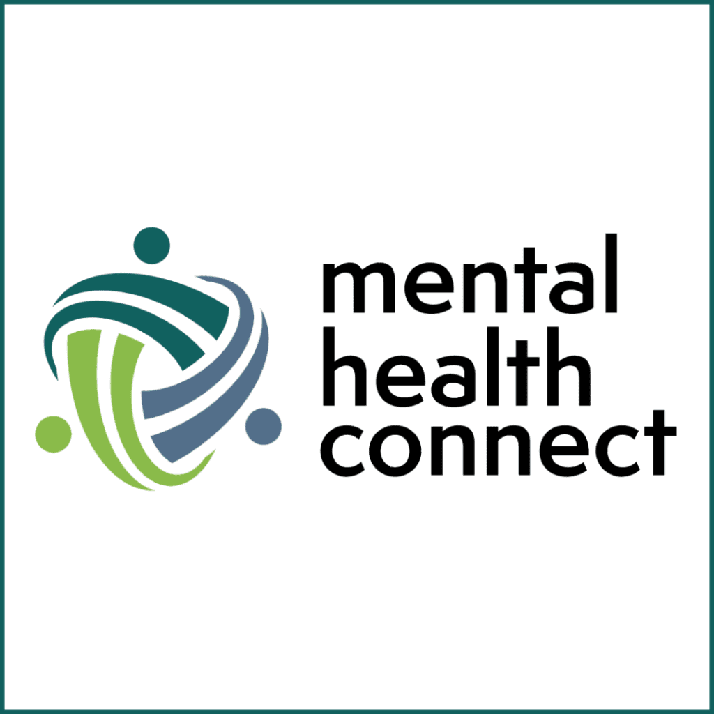 Mental Health Connect Logo with Text (1080x1080 px)
